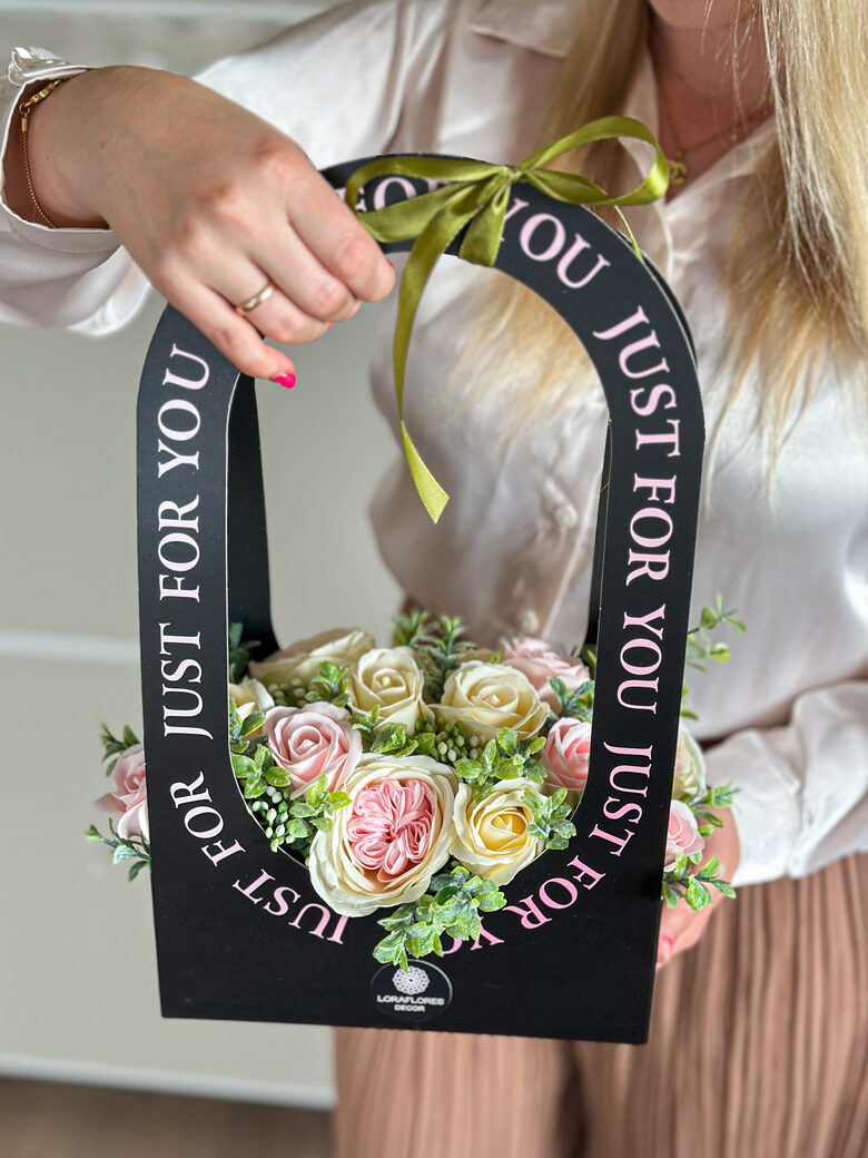 Plonojo muilo rožių puokštė AUSTIN, L