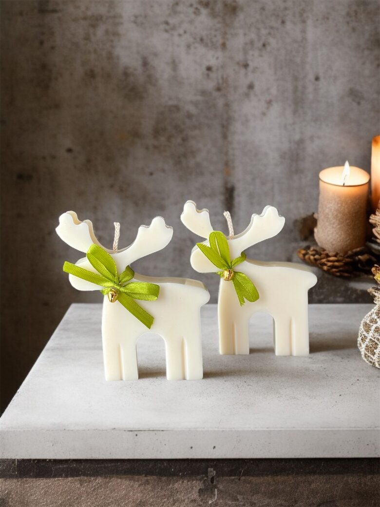 Sojų vaško žvakė BRIEDIS 1vnt