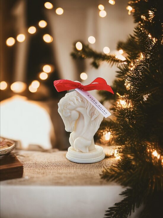 Sojų vaško žvakė ARKLIUKAS (šachmatų)