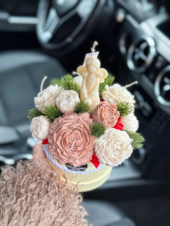 Vaško (žvakių) puokštės