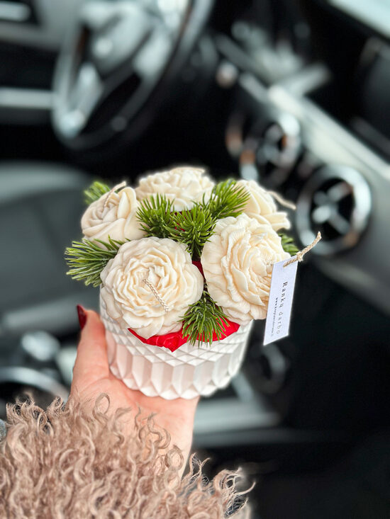 Žvakių puokštelė, LINKSMŲ KALĖDŲ, S