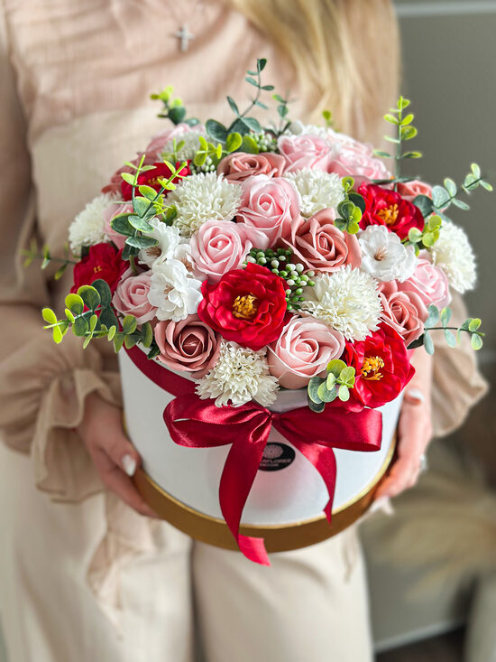 Plonojo muilo puokštės