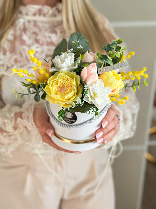 Kietojo muilo puokštės