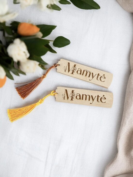 Knygos skirtukas personalizuotas MAMYTĖ