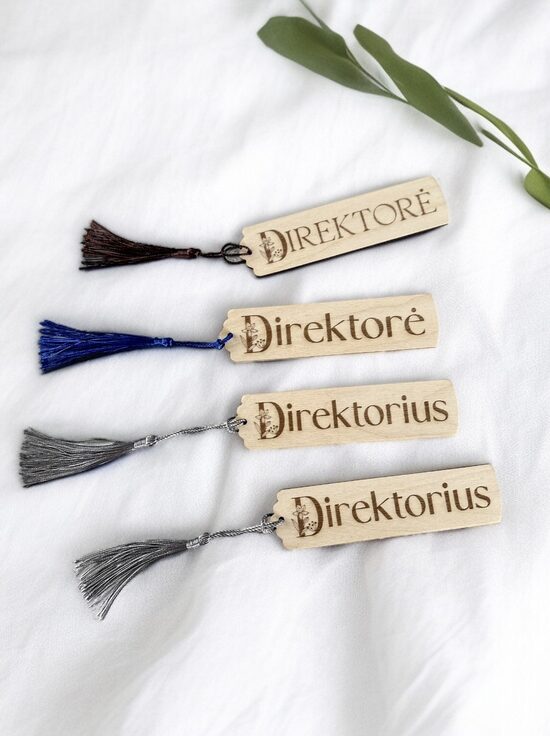 Knygos skirtukas personalizuotas DIREKTORIUS/Ė