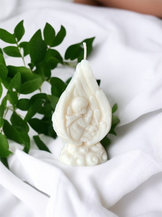 Sojų vaško žvakė 1-ąjai komunijai NR.1