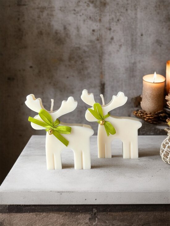 Sojų vaško žvakė BRIEDIS 1vnt