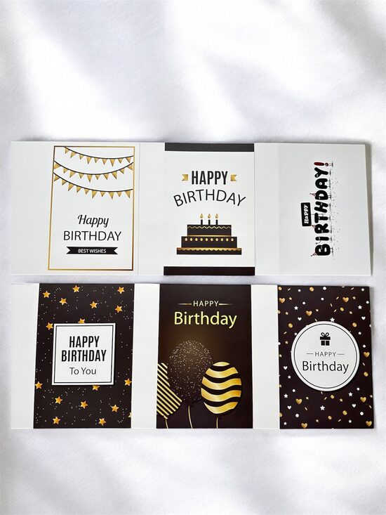 Atvirukas "H-B juoda balta" (Mix) 1vnt