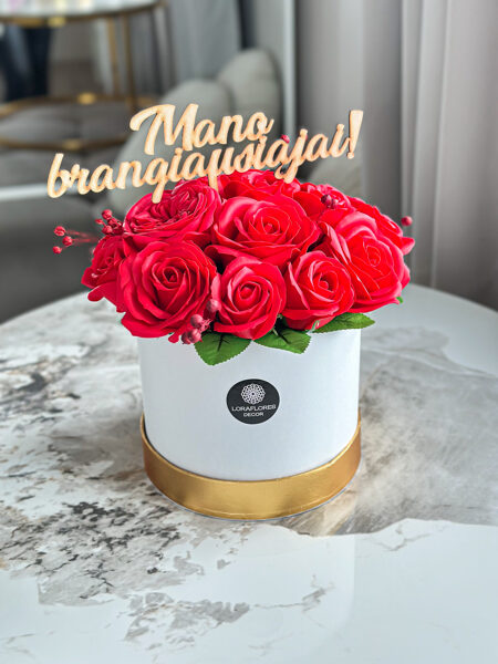 Smeigtukas medinis MANO BRANGIAUSIĄJAI