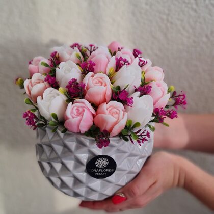 Kvepiančios muilo gėlės | Muilo puokštės | Kvepianti dovana