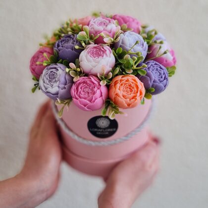 Kvepiančios muilo gėlės | Muilo puokštės | Kvepianti dovana