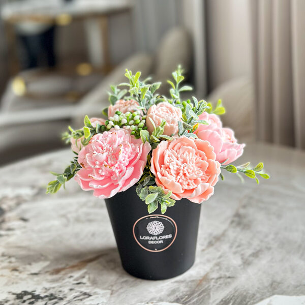 Kvepiančios muilo gėlės | Muilo puokštės | Kvepianti dovana By Loraflores