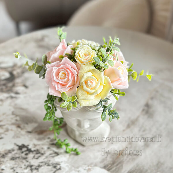 Kvepiančios muilo gėlės | Muilo puokštės | Kvepianti dovana