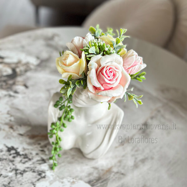 Kvepiančios muilo gėlės | Muilo puokštės | Kvepianti dovana By Loraflores