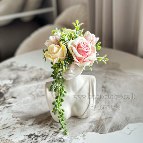 Kvepiančios muilo gėlės | Muilo puokštės | Kvepianti dovana By Loraflores