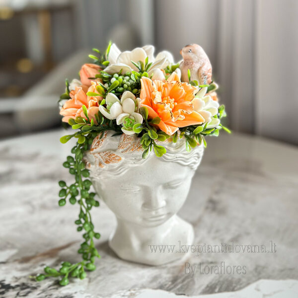 Kvepiančios muilo gėlės | Muilo puokštės | Kvepianti dovana By Loraflores