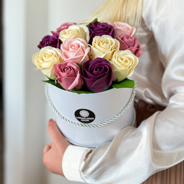 Kvepiančios muilo gėlės | Muilo puokštės | Kvepianti dovana