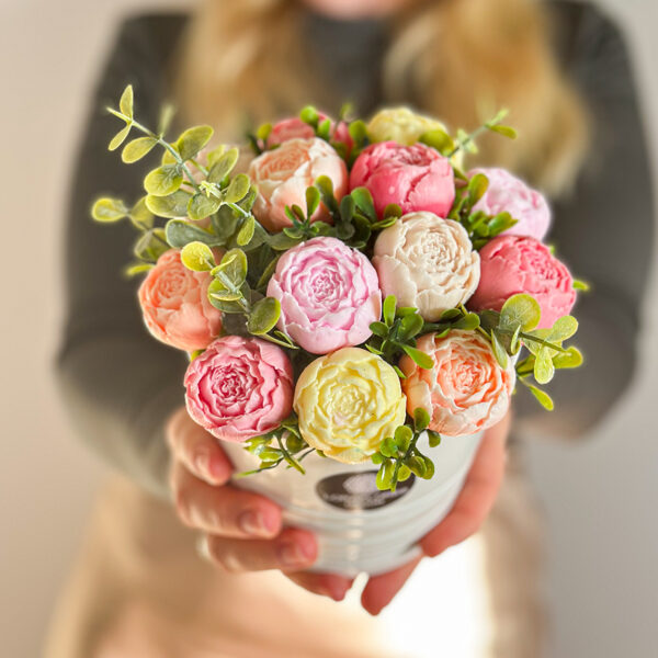 Kvepiančios muilo gėlės | Muilo puokštės | Kvepianti dovana