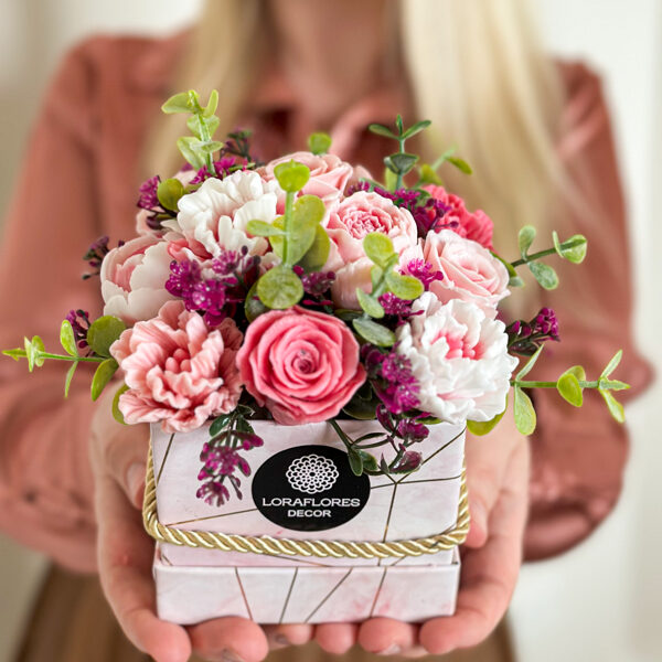 Kvepiančios muilo gėlės | Muilo puokštės | Kvepianti dovana