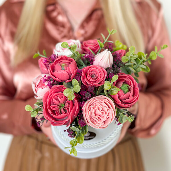 Kvepiančios muilo gėlės | Muilo puokštės | Kvepianti dovana